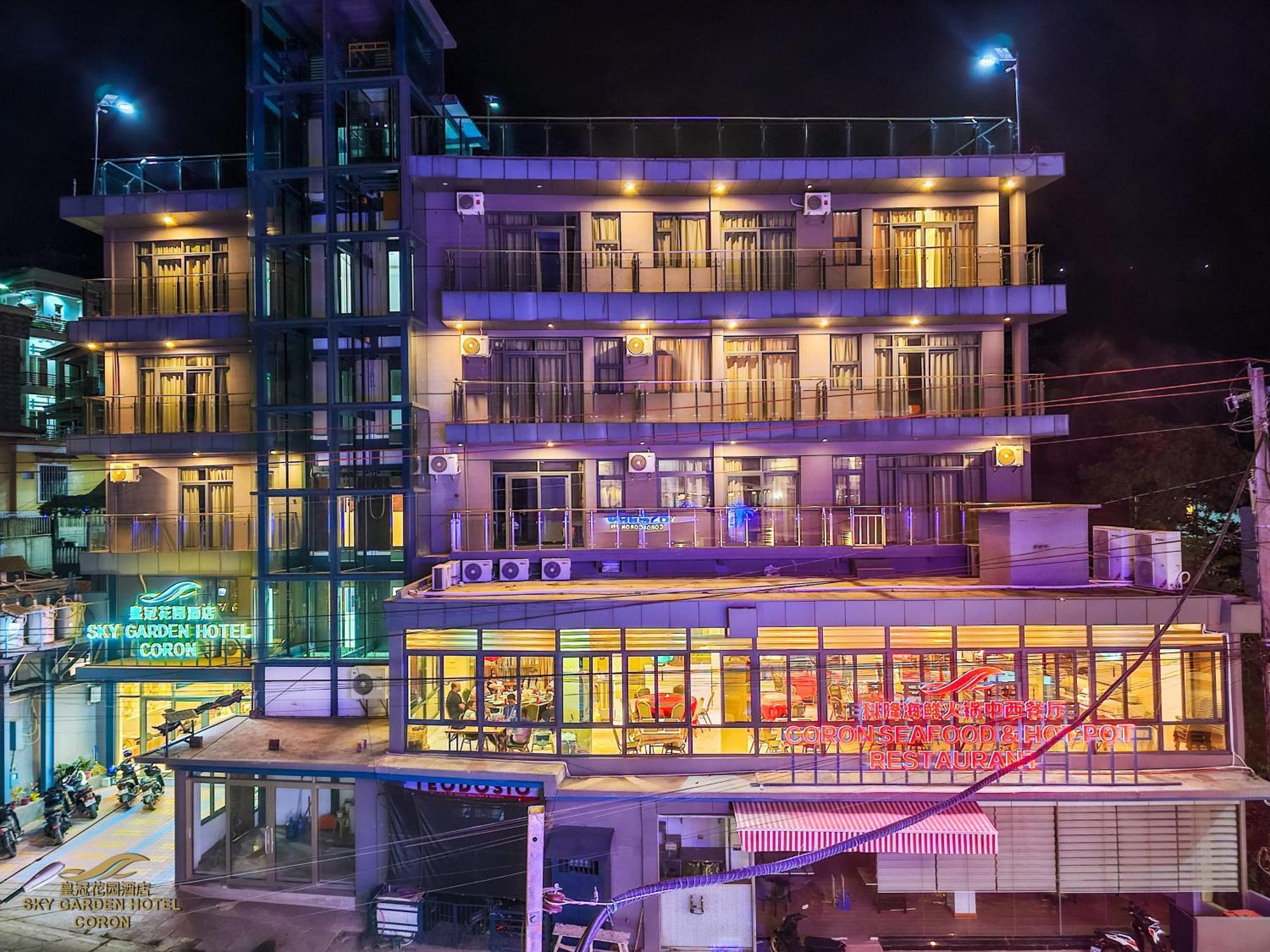 Sky Garden Hotel Đảo Đảo Coron Ngoại thất bức ảnh