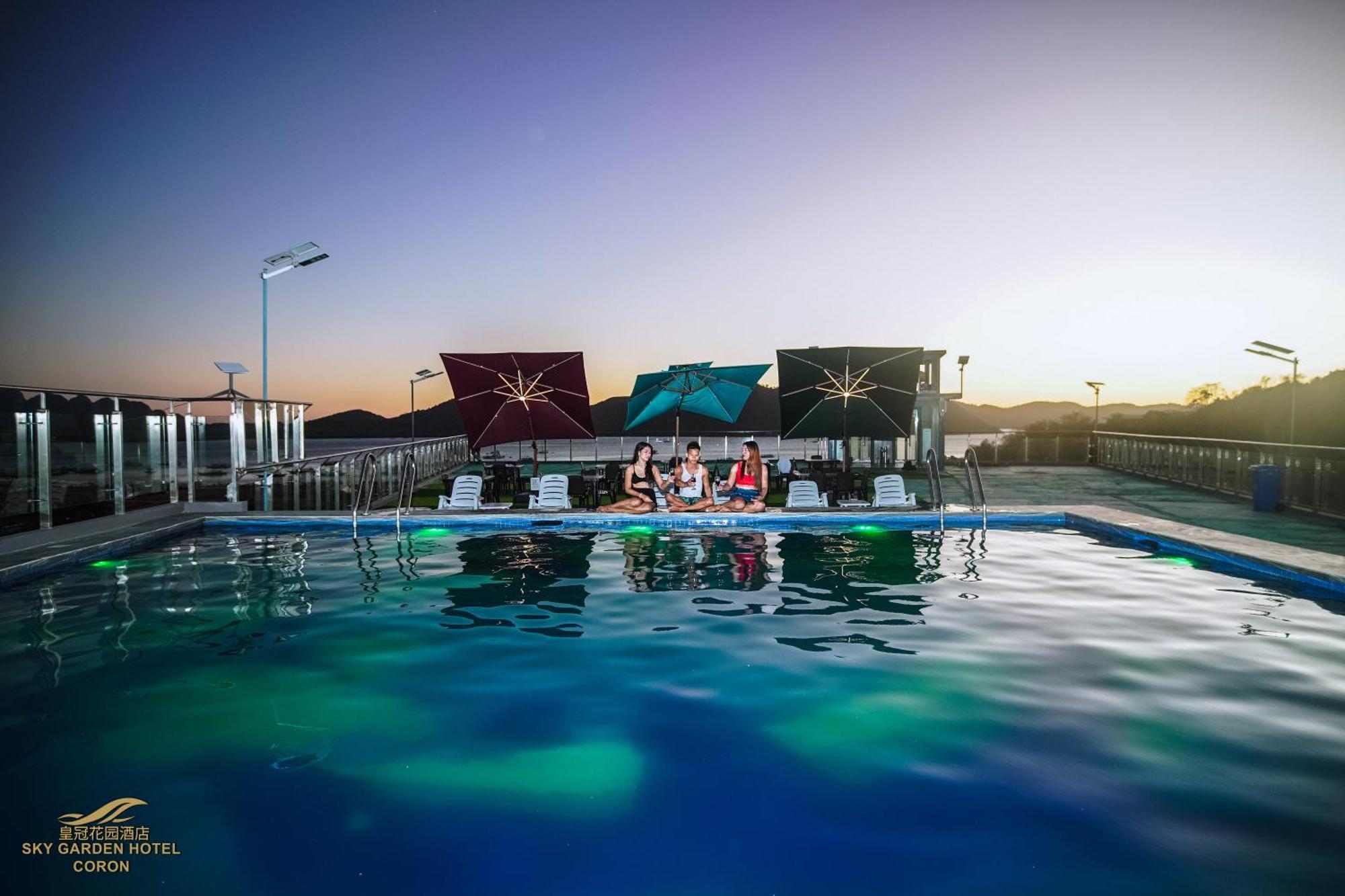 Sky Garden Hotel Đảo Đảo Coron Ngoại thất bức ảnh