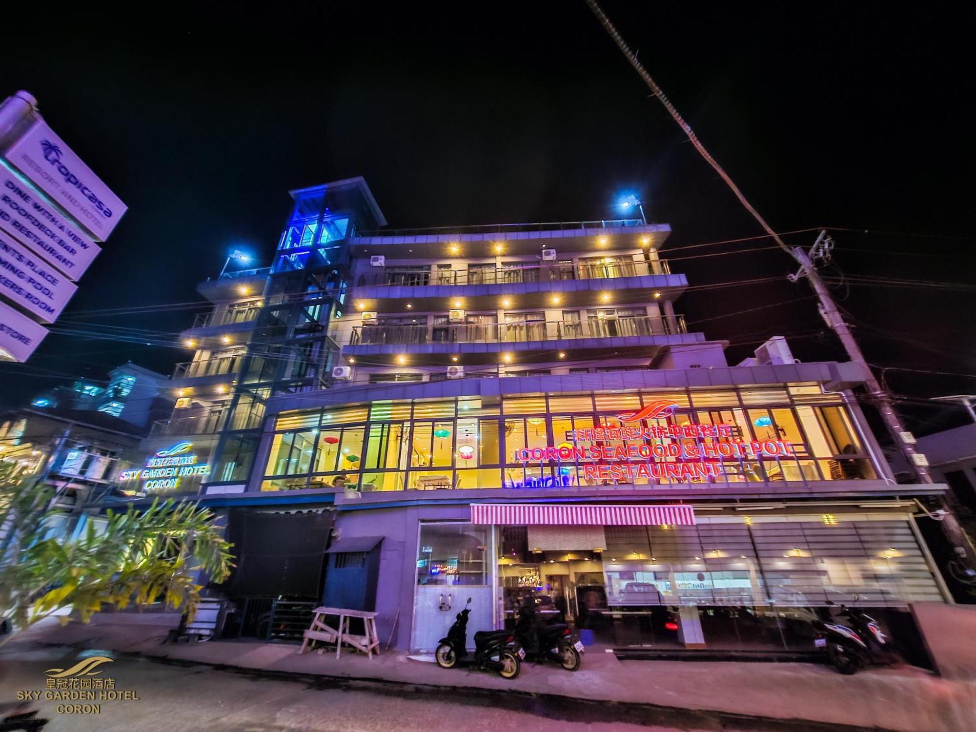Sky Garden Hotel Đảo Đảo Coron Ngoại thất bức ảnh