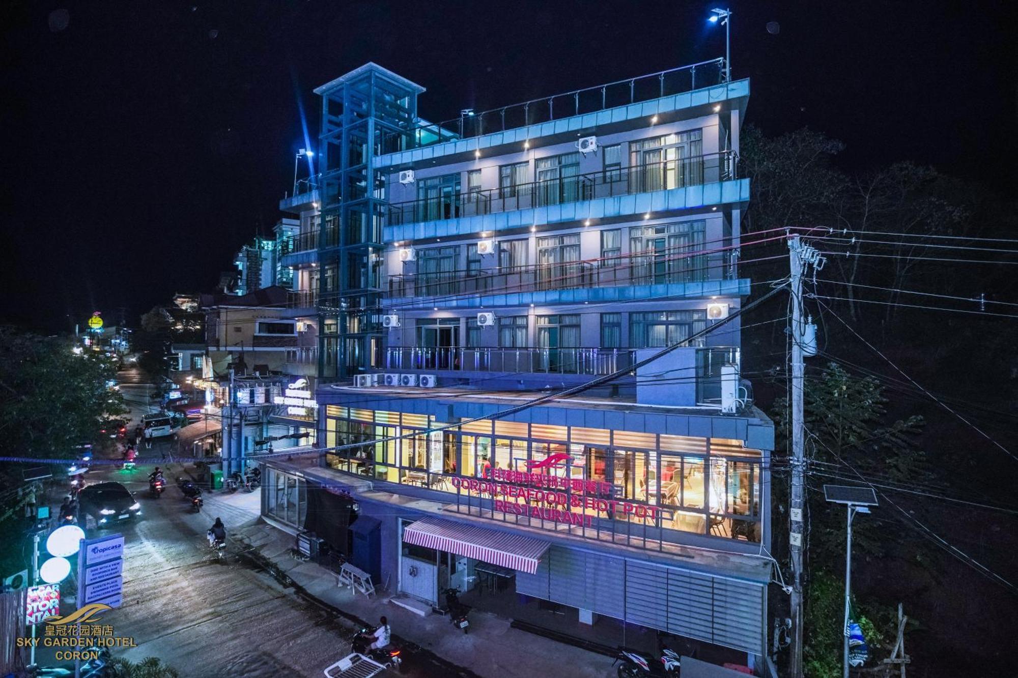 Sky Garden Hotel Đảo Đảo Coron Ngoại thất bức ảnh